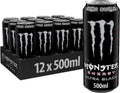 Monster Ultra Black Energy Drink – 12 x 500 ml