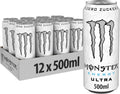 Monster Energy Ultra 500ml Drank Blikjes - Pak van 12
