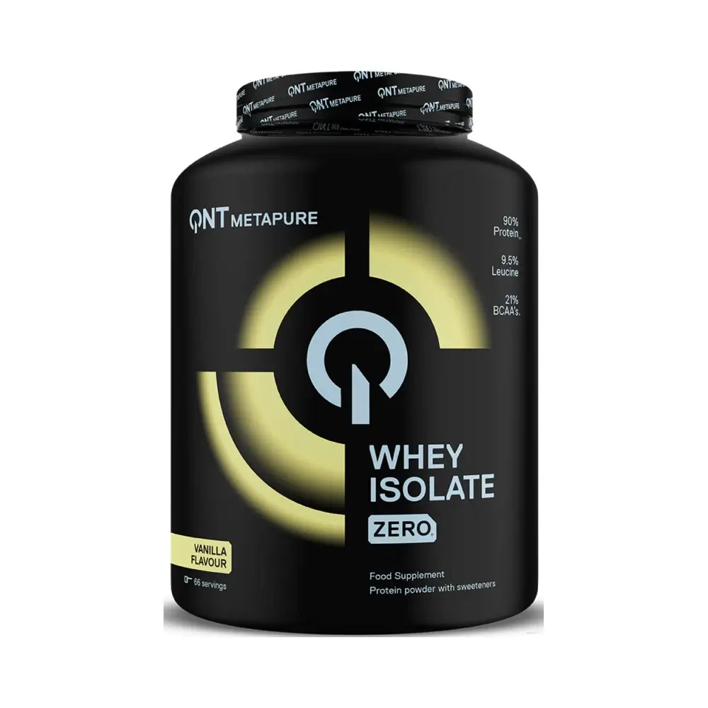 QNT Metapure Zero Carb Whey Isolate Vanilla 2000g – Eiwitpoeder