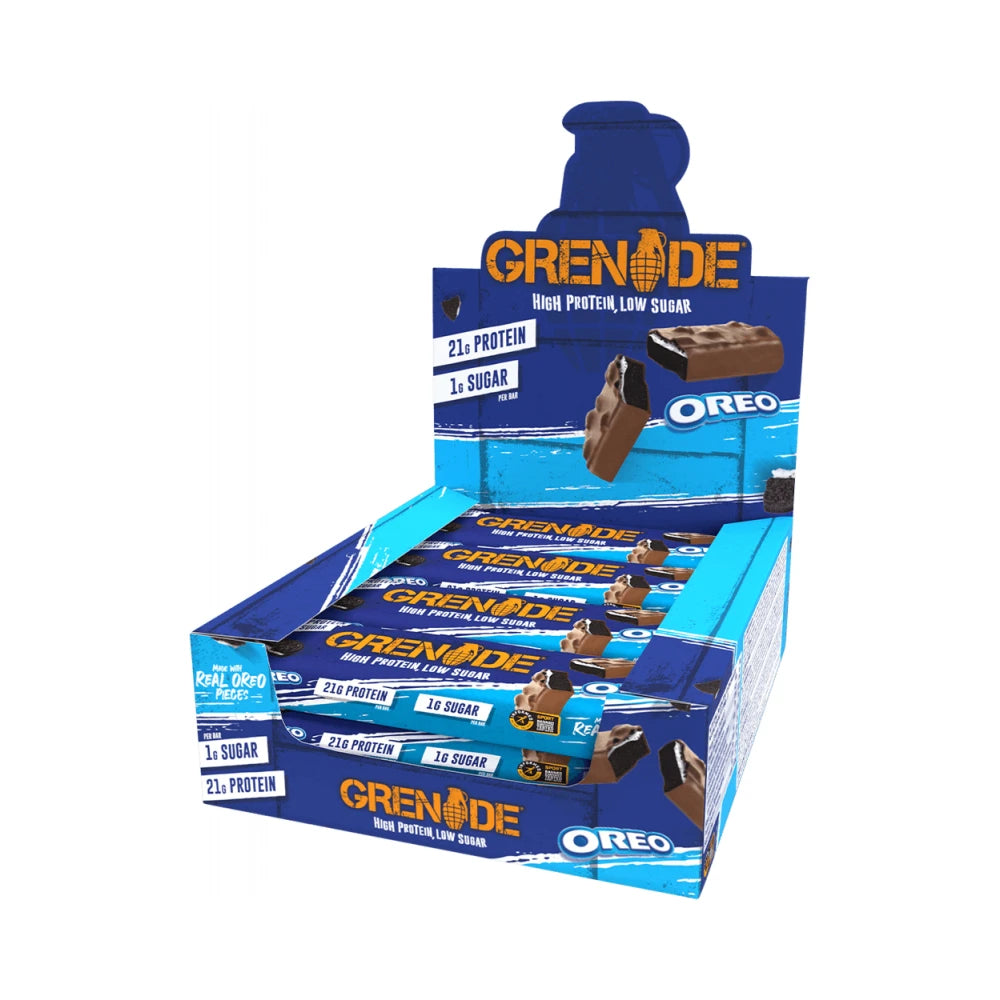 Grenade Protein Bar Oreo 12x60g – Eiwitrepen High Protein Low Sugar