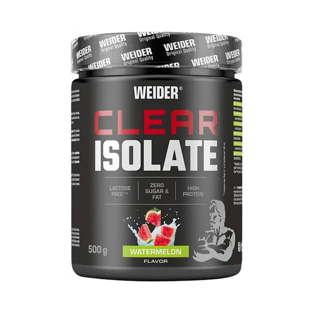 Weider Clear Isolate 500g Red Fruits – Clear Whey Isolate Eiwitpoeder Verfrissende Protein Drink