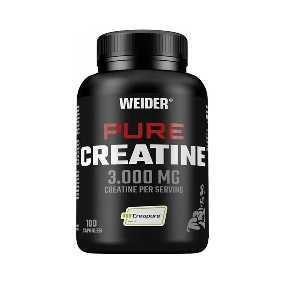 Weider Pure Creatine Capsules 100 stuks – Creatine Supplement voor Kracht & Spieropbouw