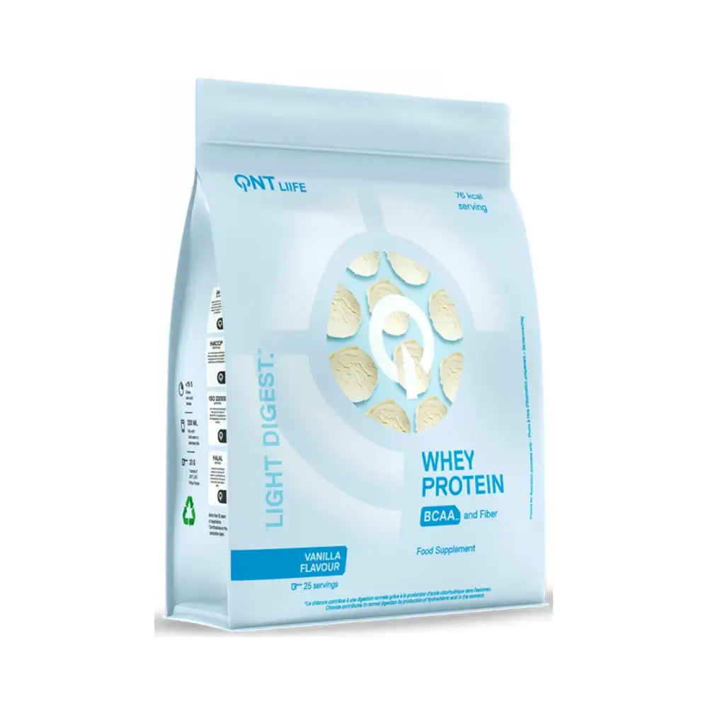 QNT Light Digest Whey Protein 500g – Licht Verteerbare Eiwitpoeder voor Spieropbouw